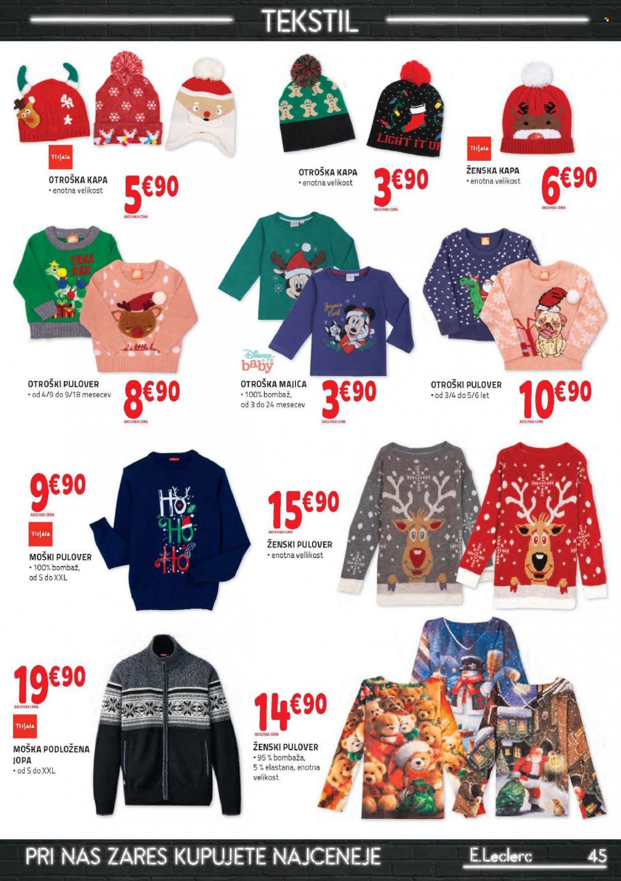 E.Leclerc katalog - 24.11.2021 - 4.12.2021. Stran 45
