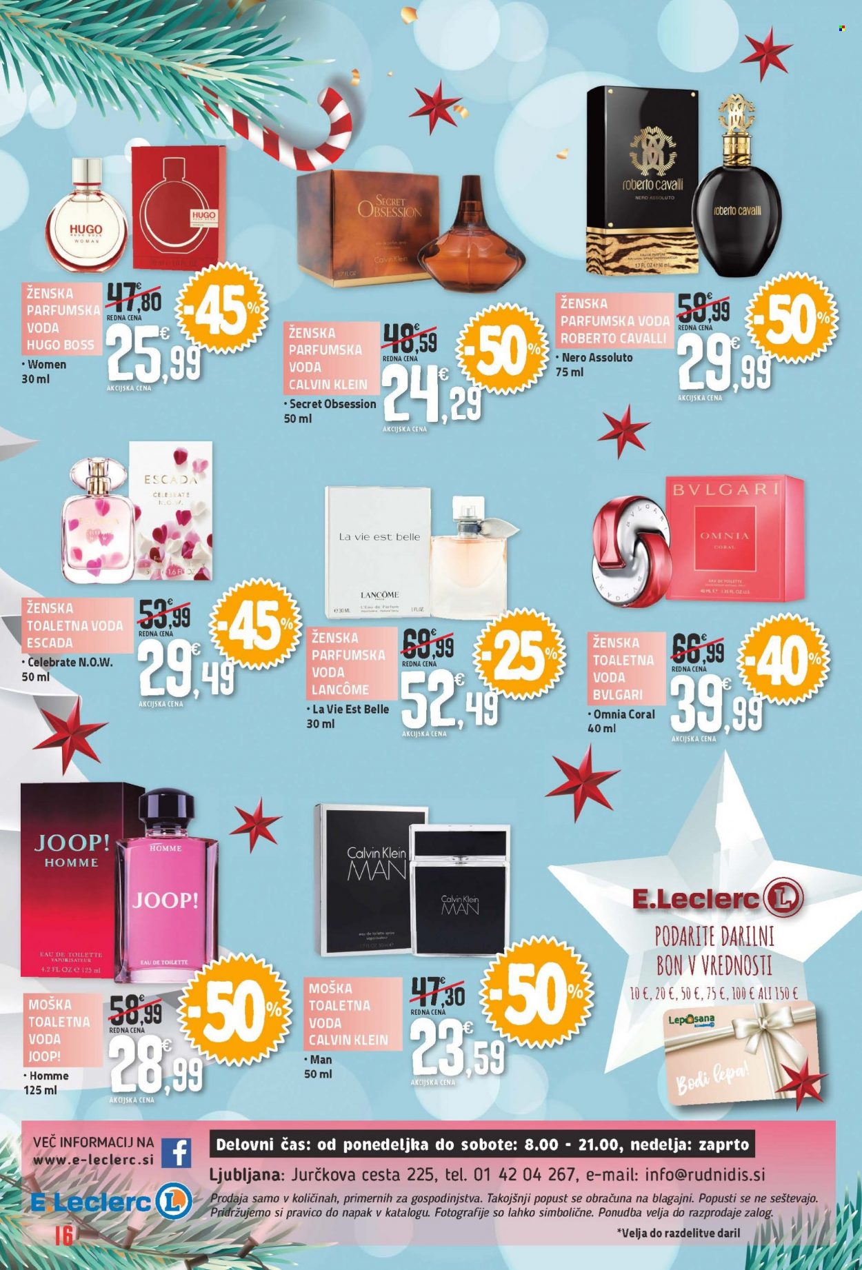E.Leclerc katalog - 26.11.2021 - 11.12.2021. Stran 16