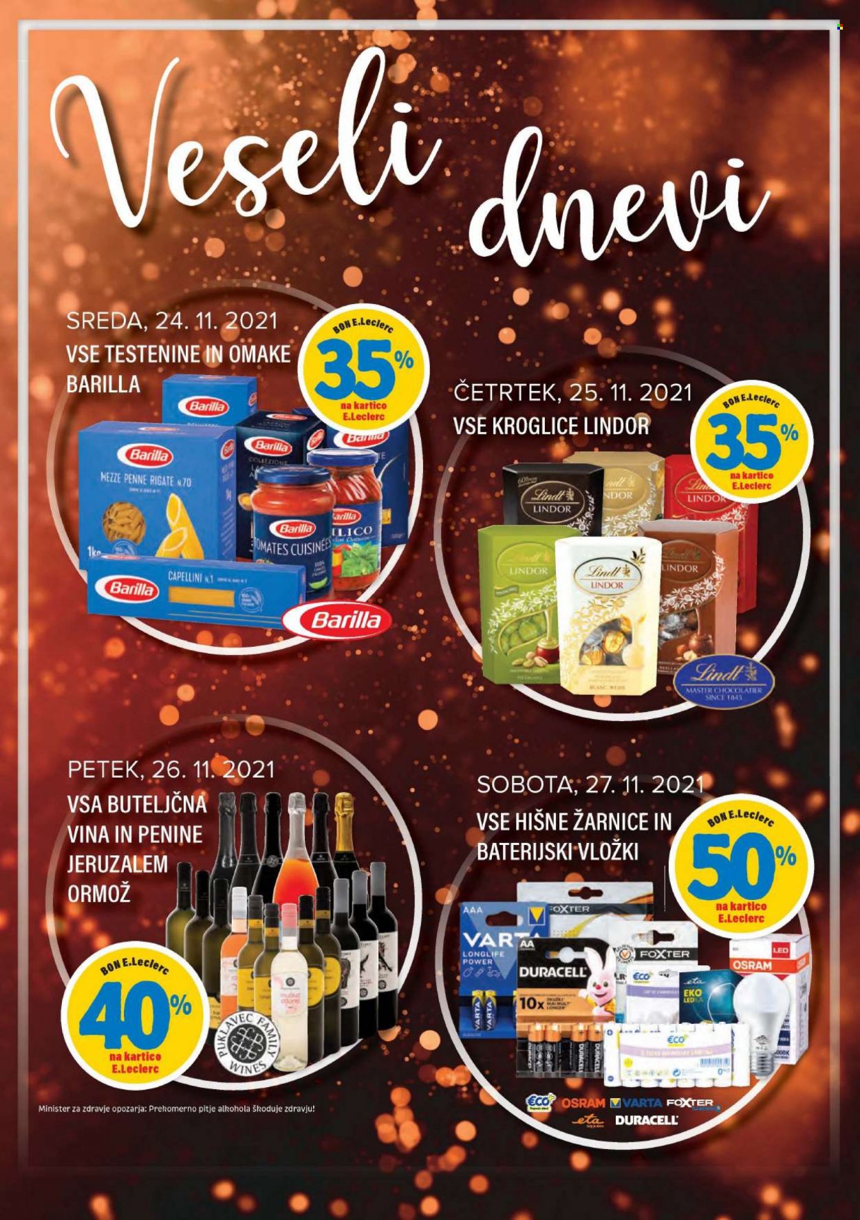E.Leclerc katalog - 24.11.2021 - 4.12.2021. Stran 2