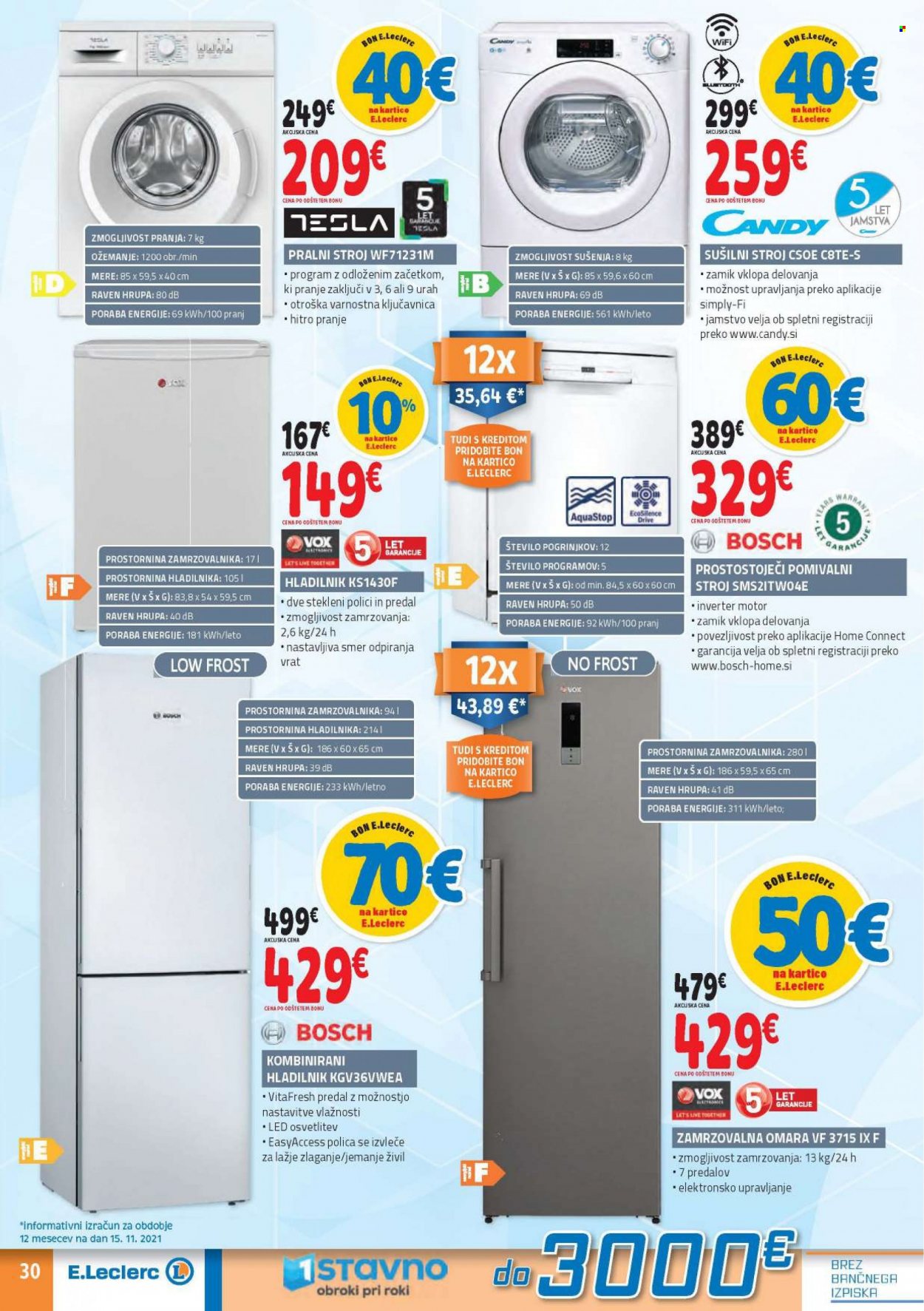 E.Leclerc katalog - 24.11.2021 - 4.12.2021. Stran 30