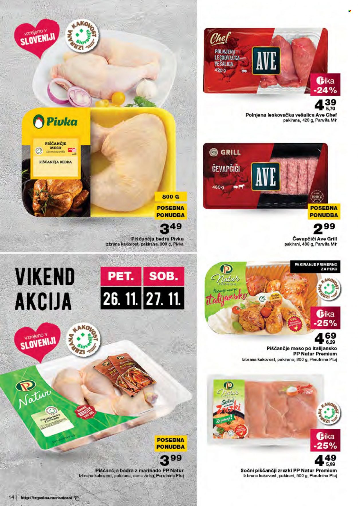 Mercator katalog - 25.11.2021 - 1.12.2021. Stran 14