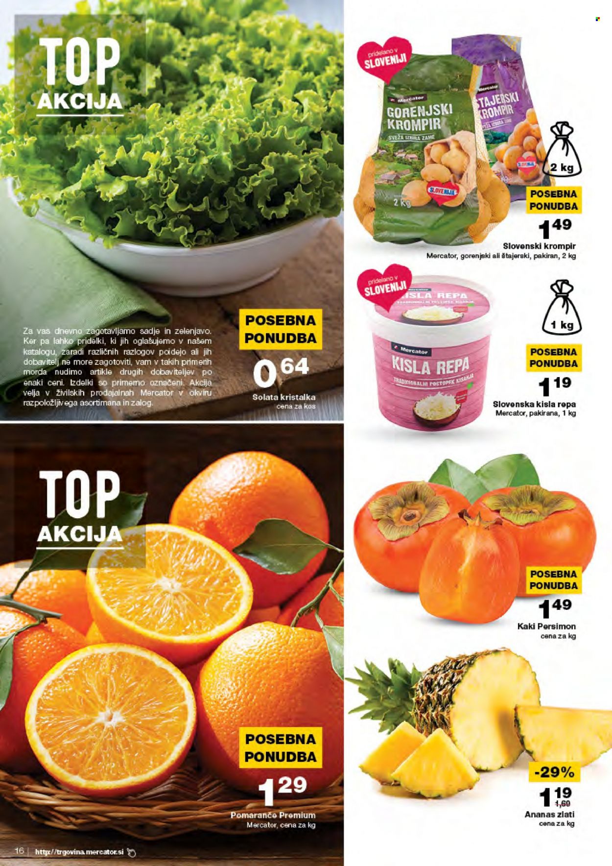 Mercator katalog - 25.11.2021 - 1.12.2021. Stran 16