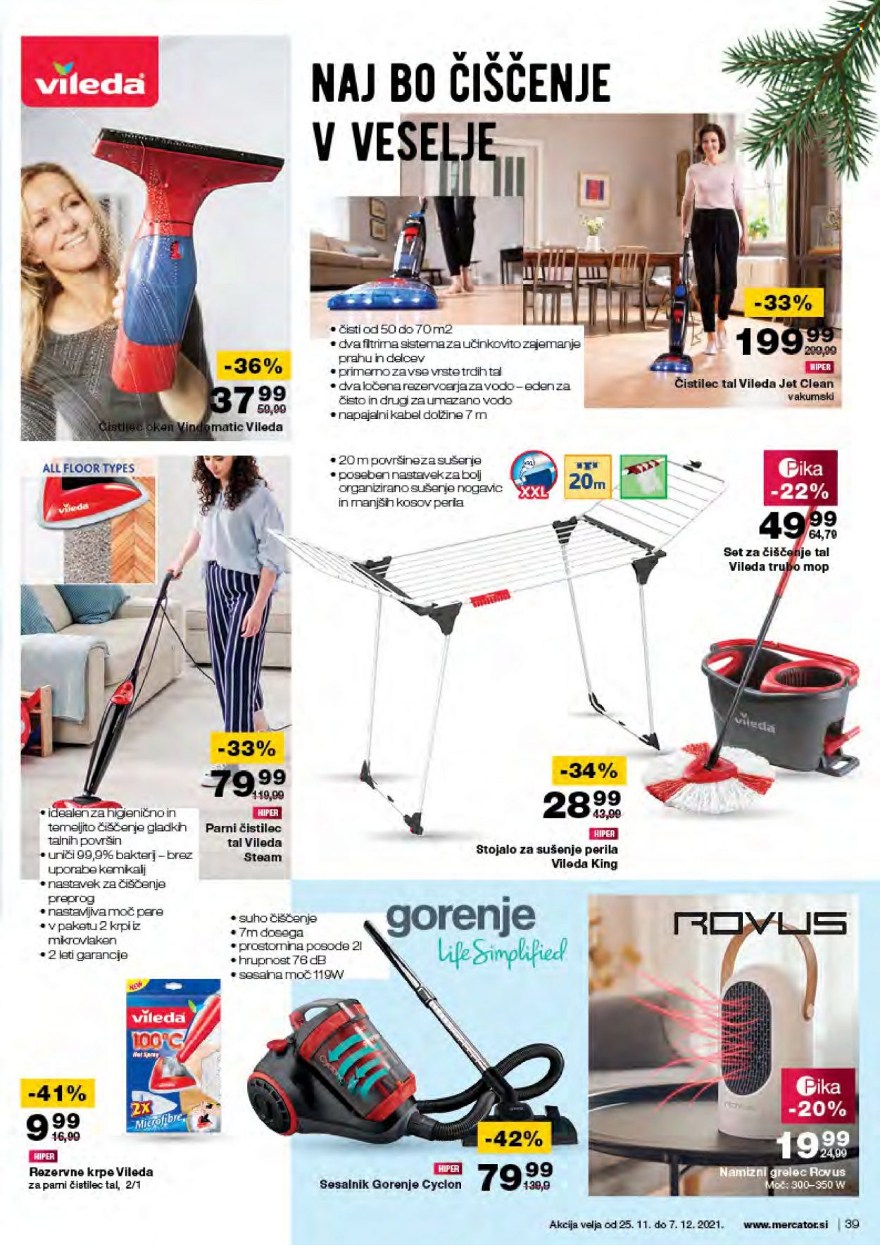 Mercator katalog - 25.11.2021 - 1.12.2021. Stran 39