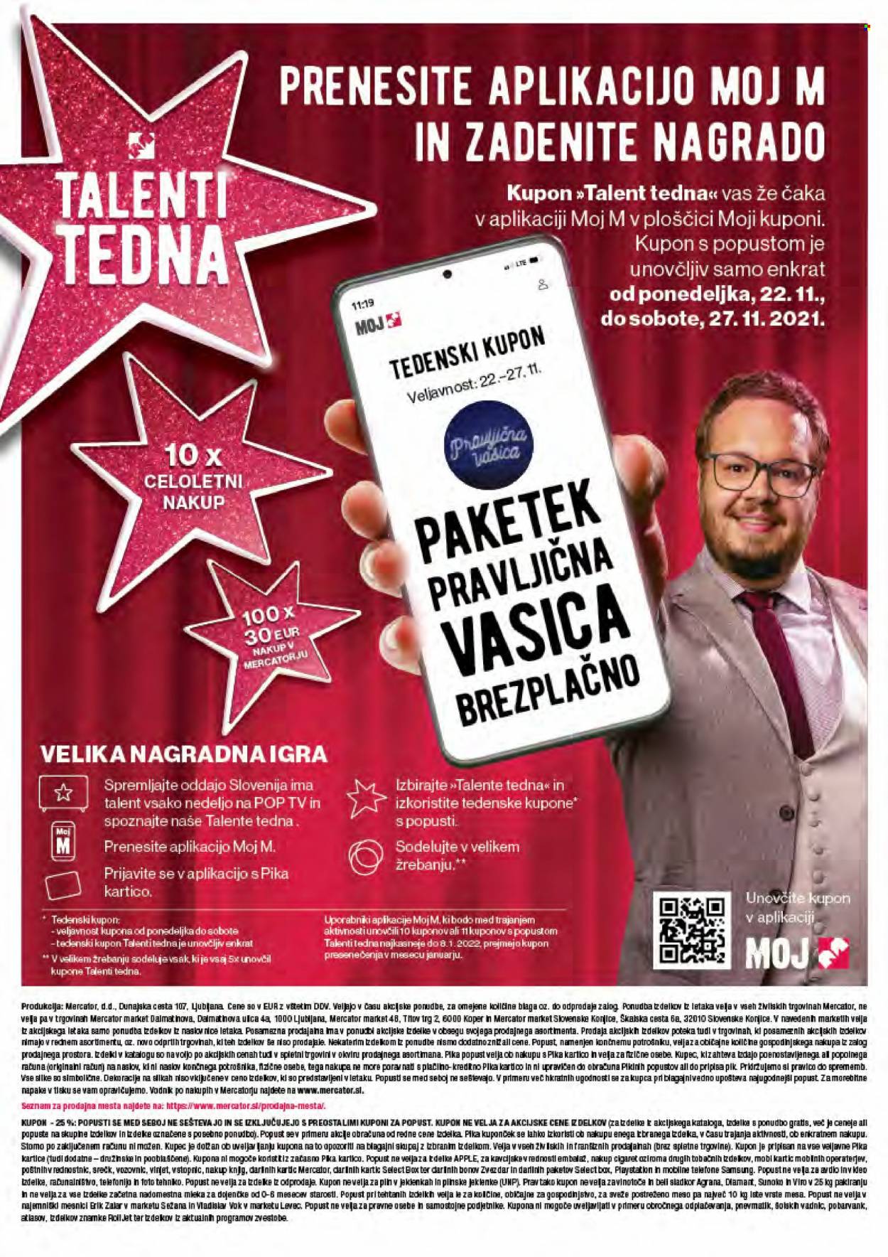 Mercator katalog - 25.11.2021 - 1.12.2021. Stran 40