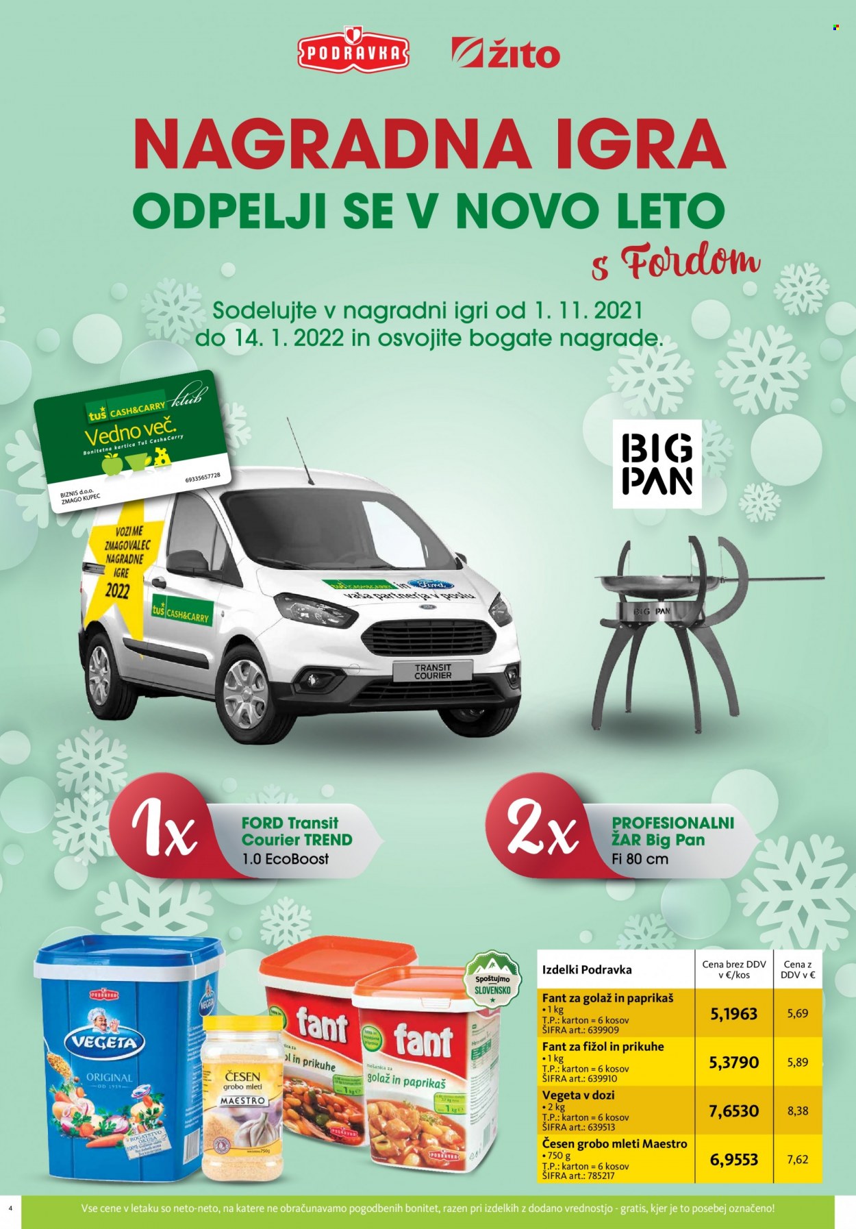 Tuš Cash & Carry katalog - 25.11.2021 - 6.12.2021. Stran 4