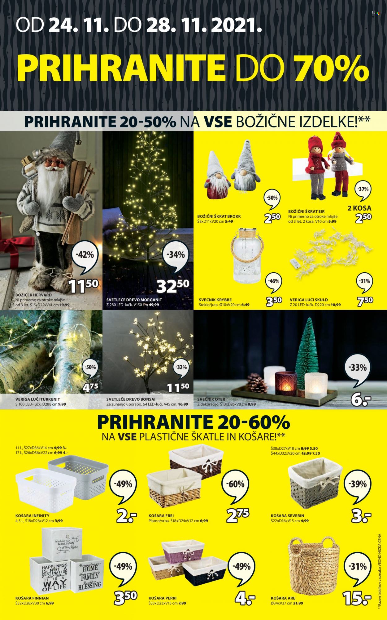 JYSK katalog - 24.11.2021 - 28.11.2021. Stran 13
