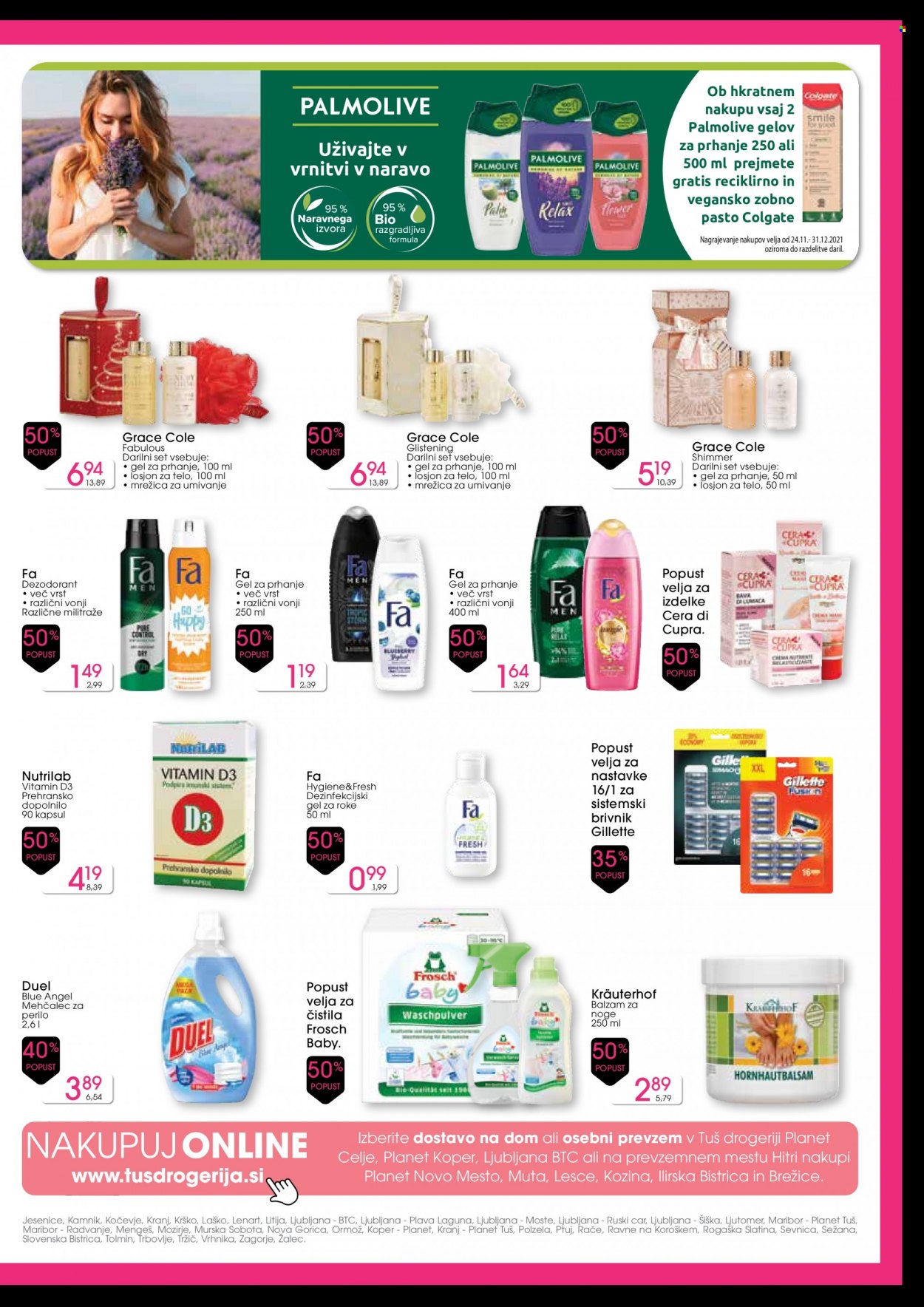 Tuš Drogeria katalog - 24.11.2021 - 4.12.2021. Stran 2