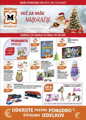 Müller katalog - 29.11.2021 - 11.12.2021.