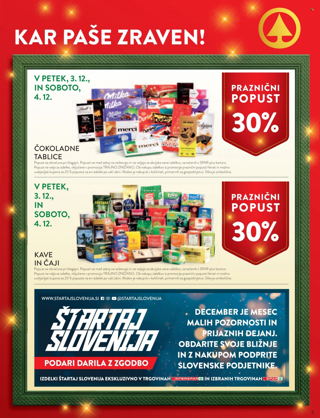 SPAR katalog - 1.12.2021 - 7.12.2021. Stran 3
