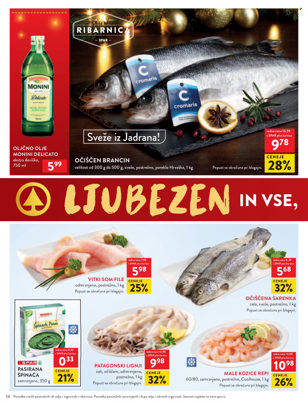 SPAR katalog - 1.12.2021 - 7.12.2021. Stran 14