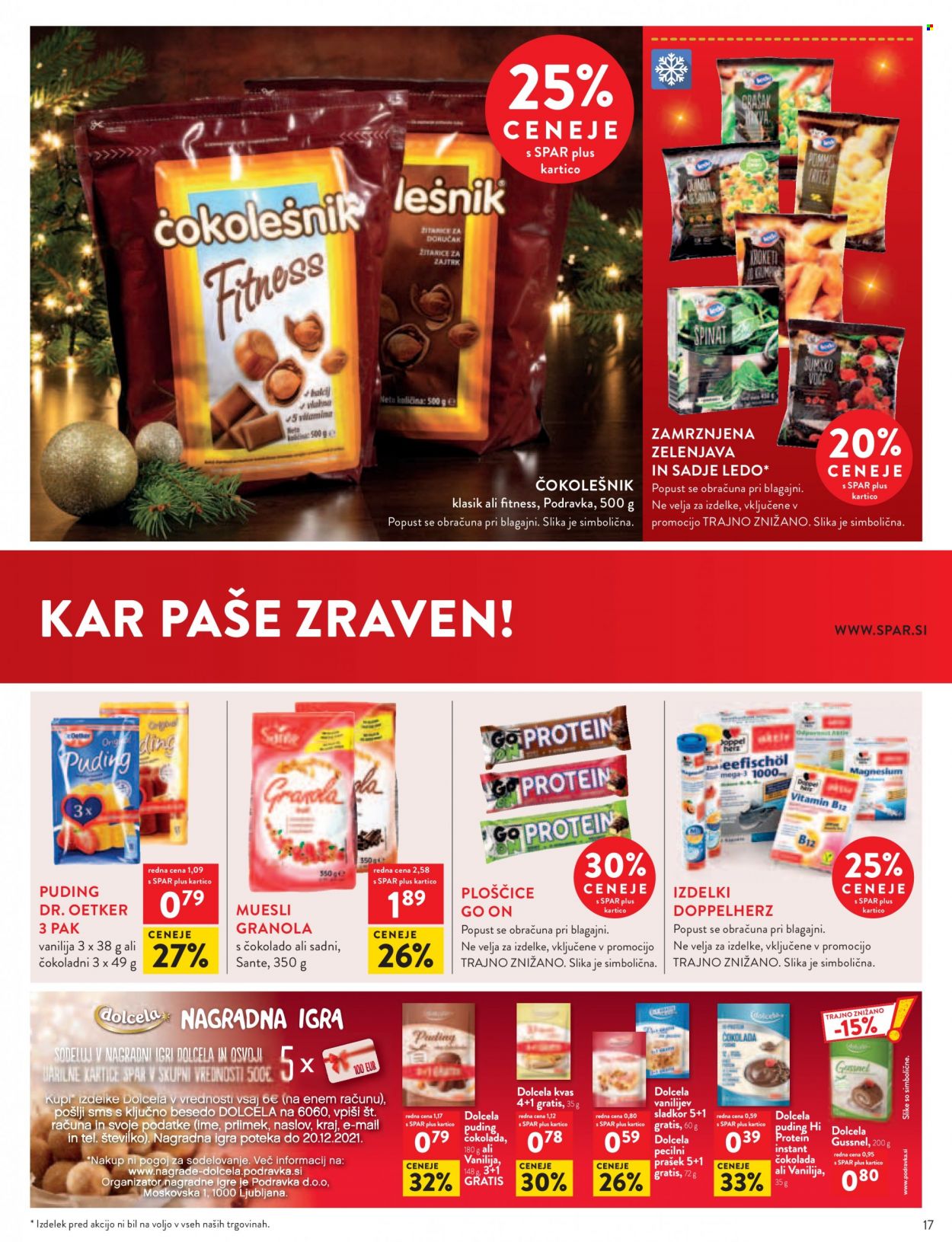 SPAR katalog - 1.12.2021 - 7.12.2021. Stran 17