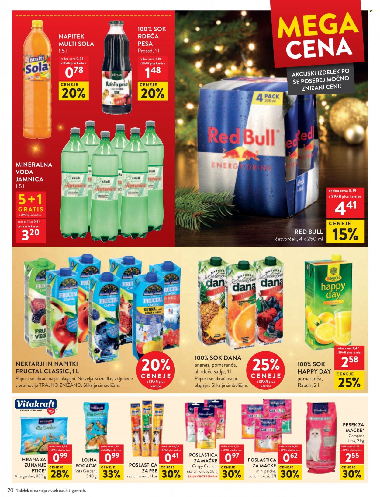 SPAR katalog - 1.12.2021 - 7.12.2021. Stran 20