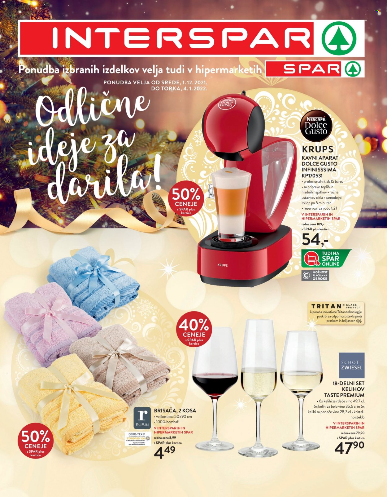SPAR katalog - 1.12.2021 - 4.1.2022. Stran 1