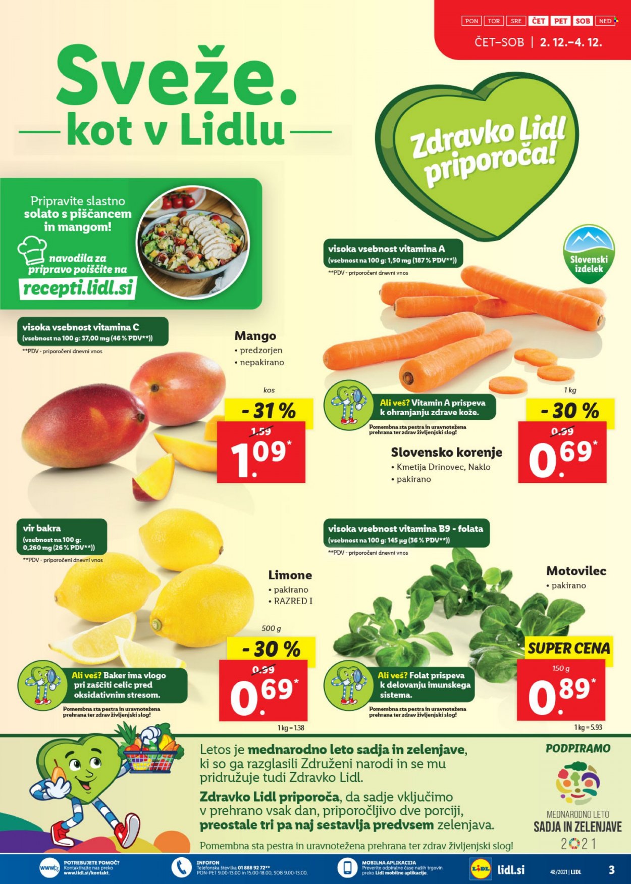 Lidl katalog - 2.12.2021 - 12.12.2021. Stran 3