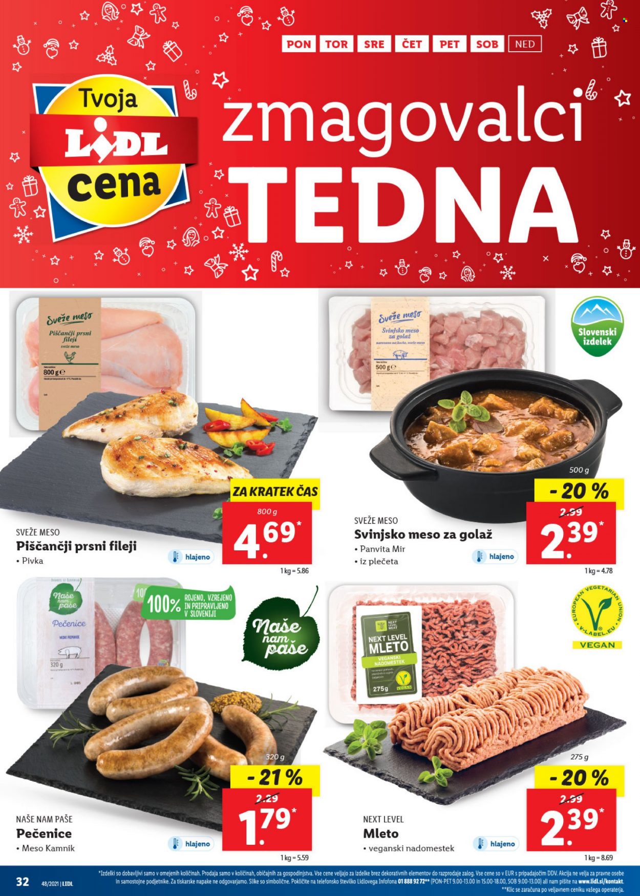 Lidl katalog - 2.12.2021 - 12.12.2021. Stran 32