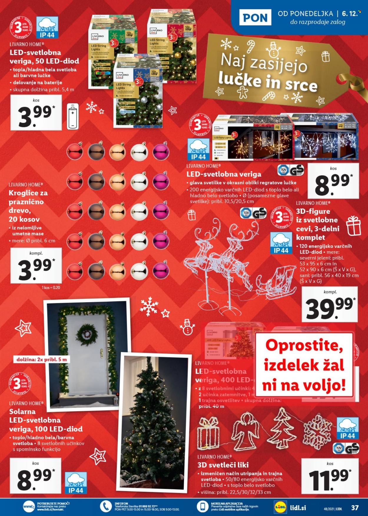 Lidl katalog - 2.12.2021 - 12.12.2021. Stran 37