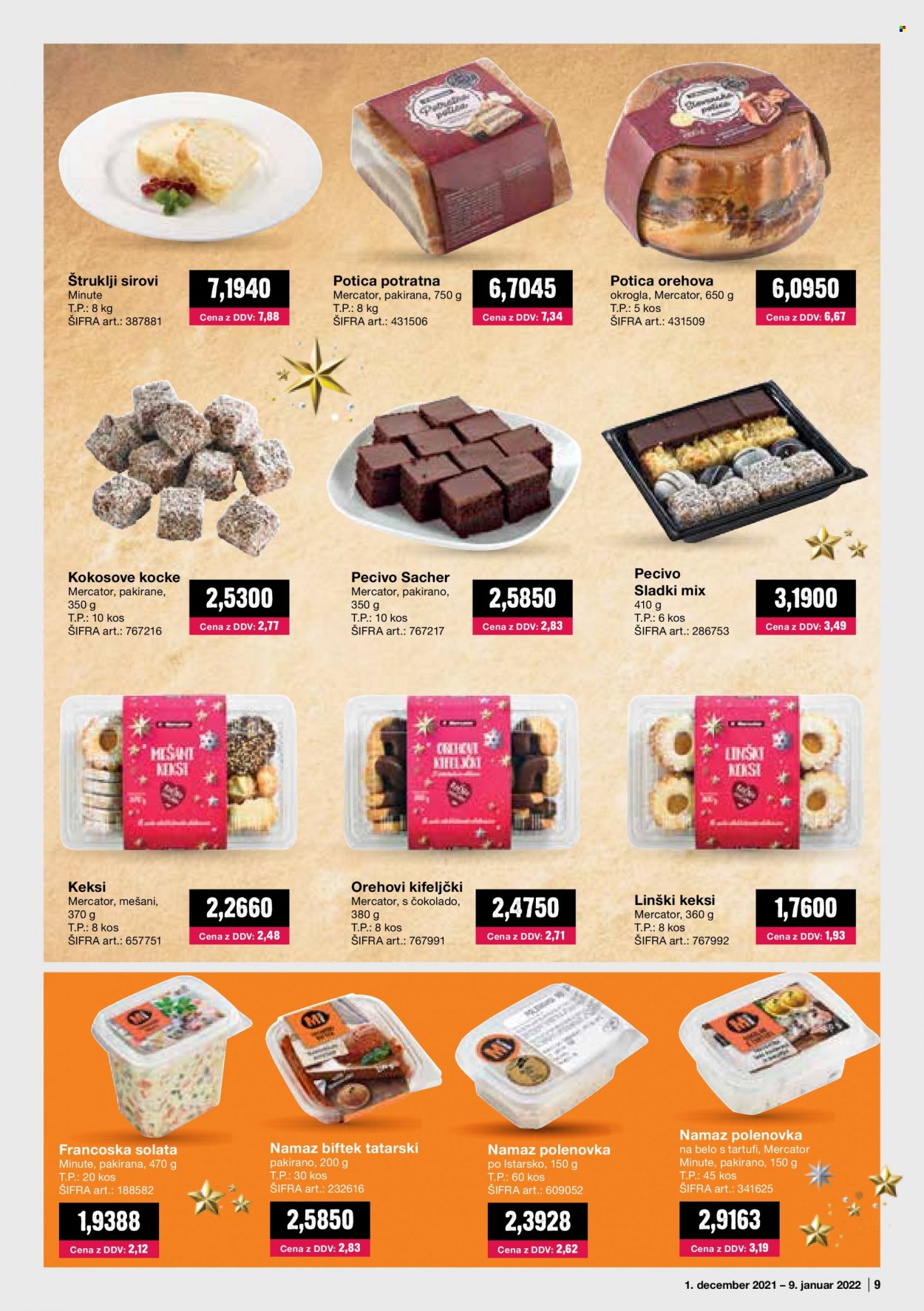 Mercator Cash & Carry katalog - 1.12.2021 - 9.1.2022. Stran 9
