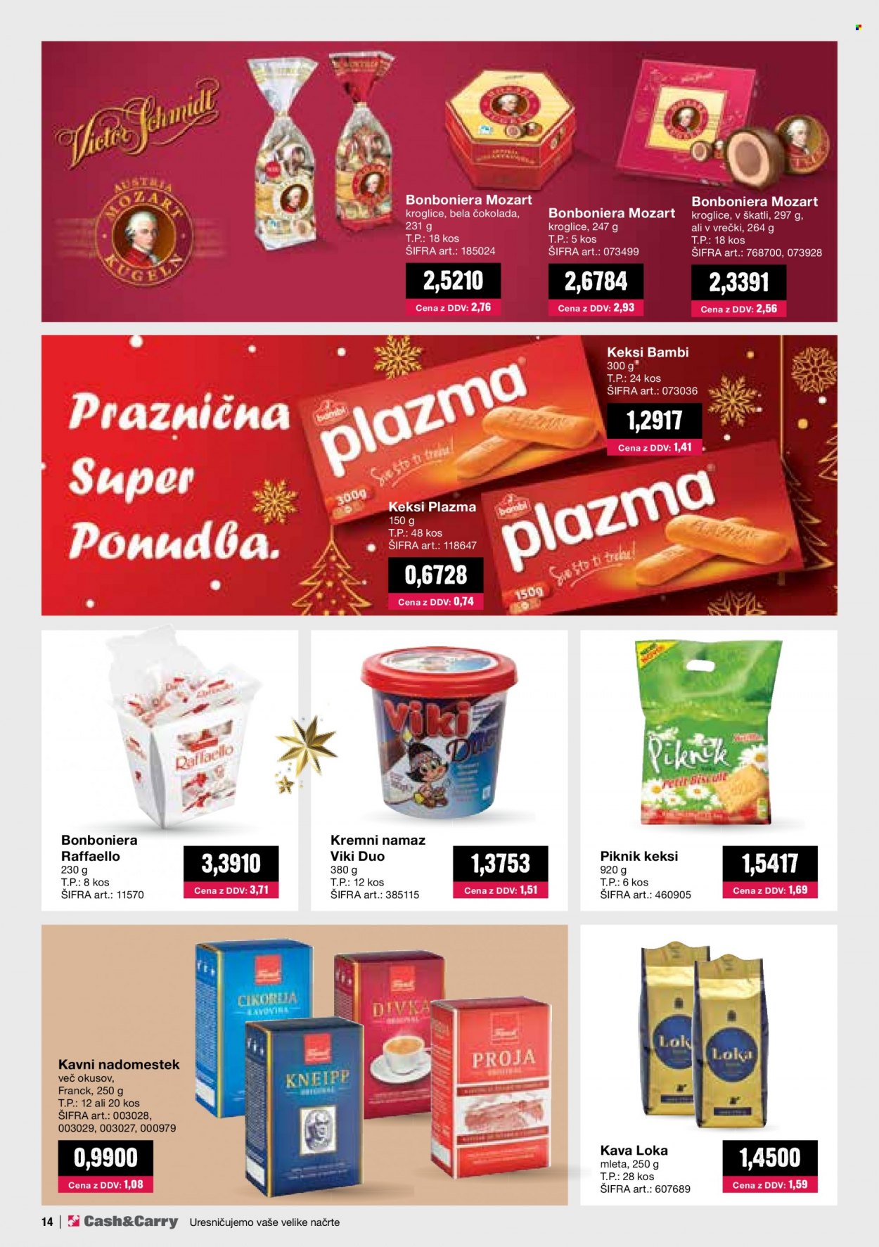 Mercator Cash & Carry katalog - 1.12.2021 - 9.1.2022. Stran 14