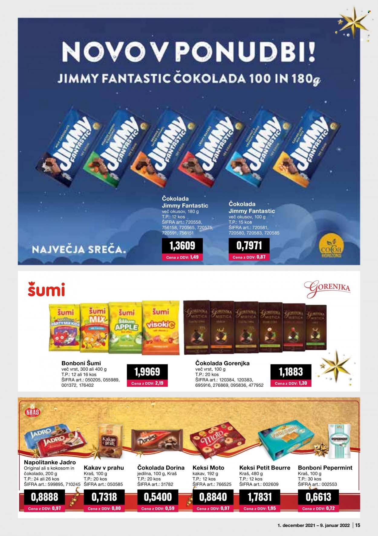 Mercator Cash & Carry katalog - 1.12.2021 - 9.1.2022. Stran 15
