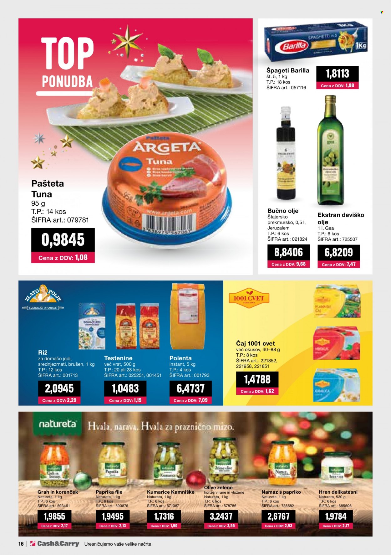 Mercator Cash & Carry katalog - 1.12.2021 - 9.1.2022. Stran 16