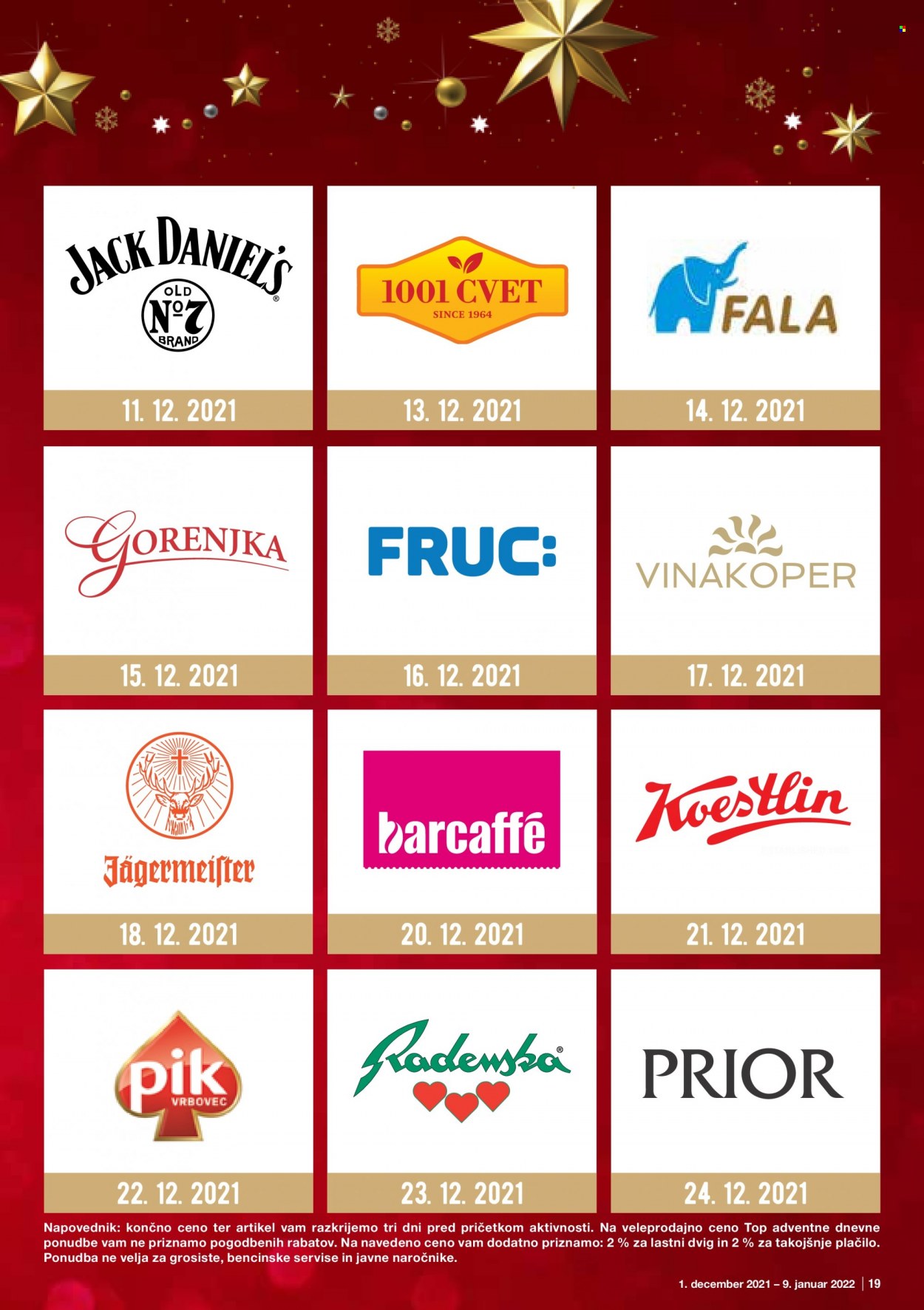 Mercator Cash & Carry katalog - 1.12.2021 - 9.1.2022. Stran 19
