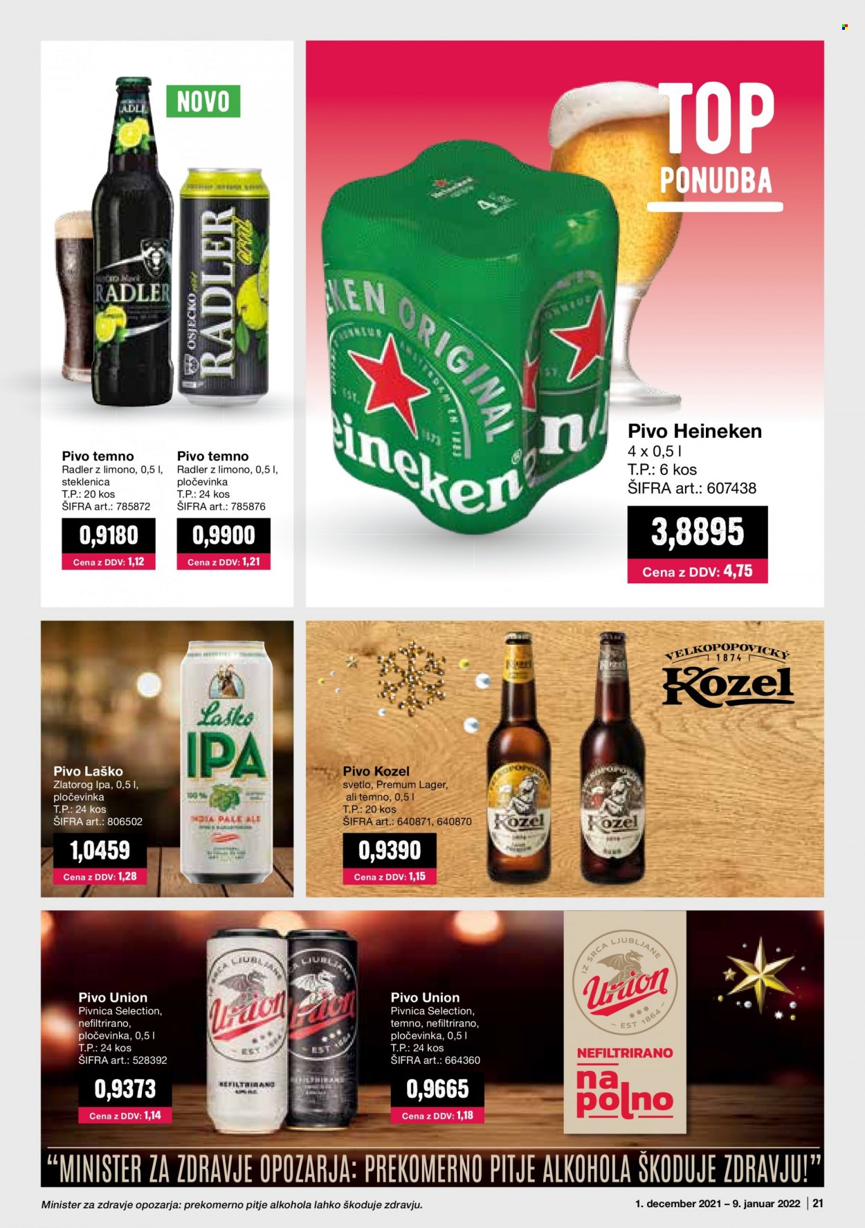 Mercator Cash & Carry katalog - 1.12.2021 - 9.1.2022. Stran 21