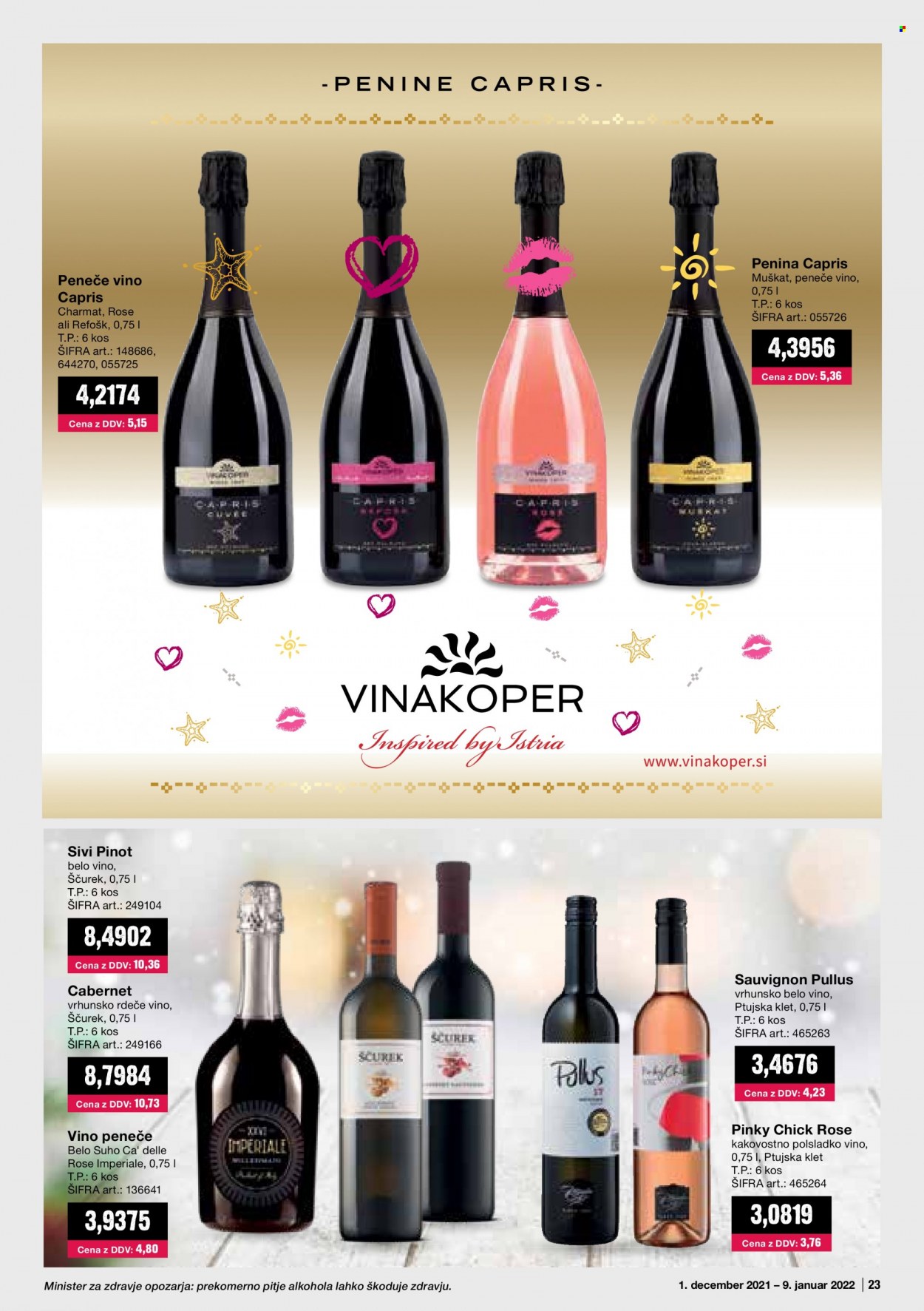 Mercator Cash & Carry katalog - 1.12.2021 - 9.1.2022. Stran 23