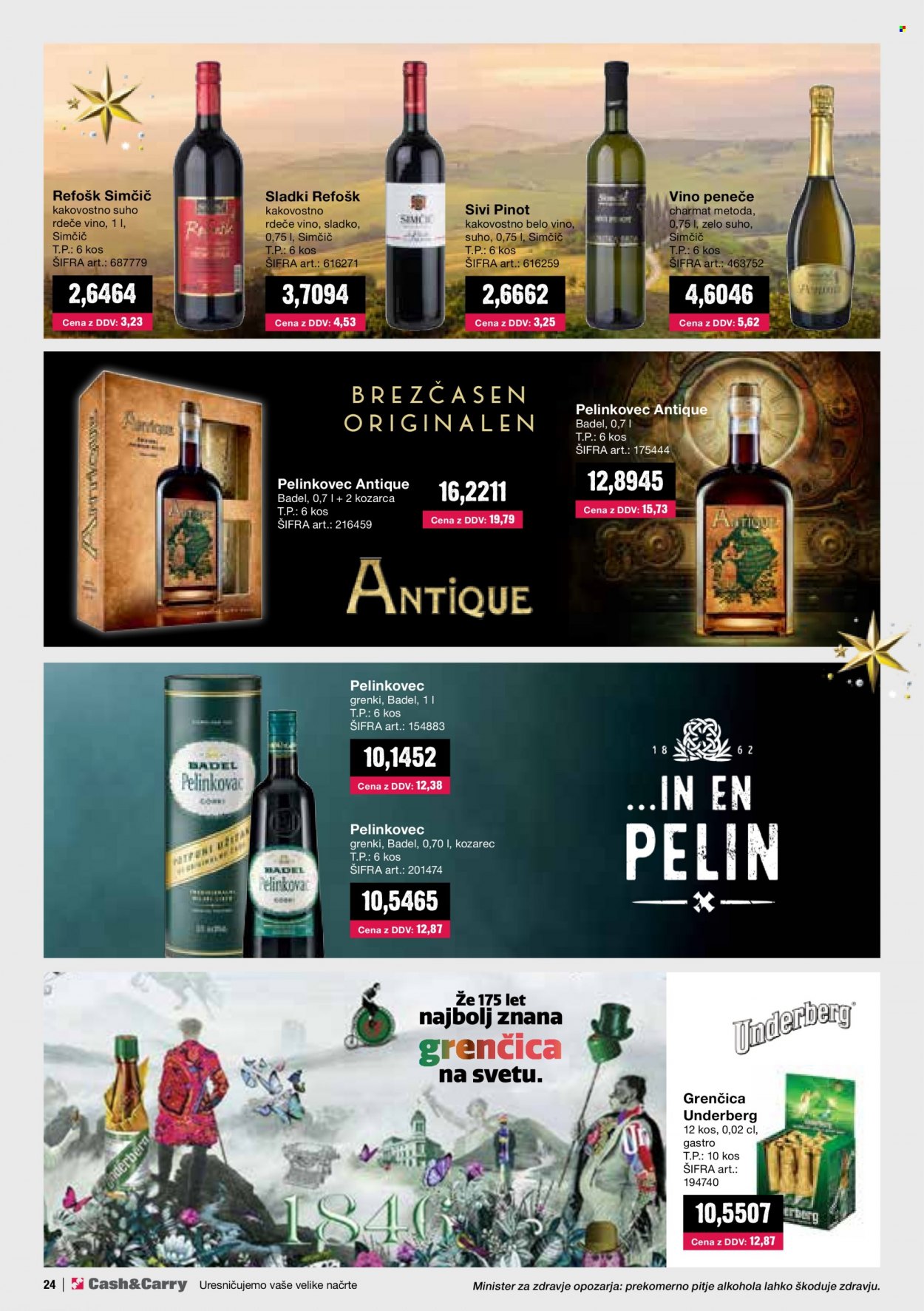 Mercator Cash & Carry katalog - 1.12.2021 - 9.1.2022. Stran 24