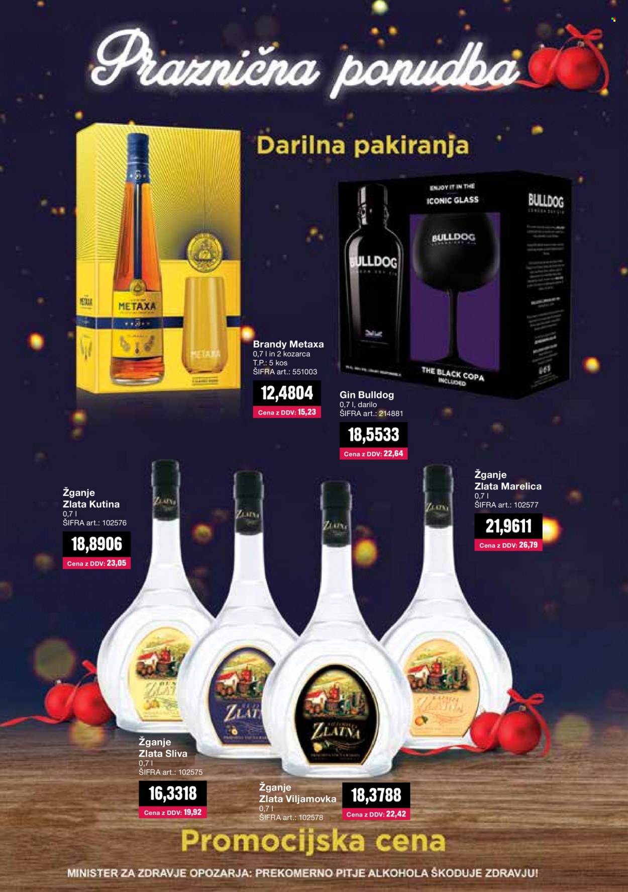 Mercator Cash & Carry katalog - 1.12.2021 - 9.1.2022. Stran 25