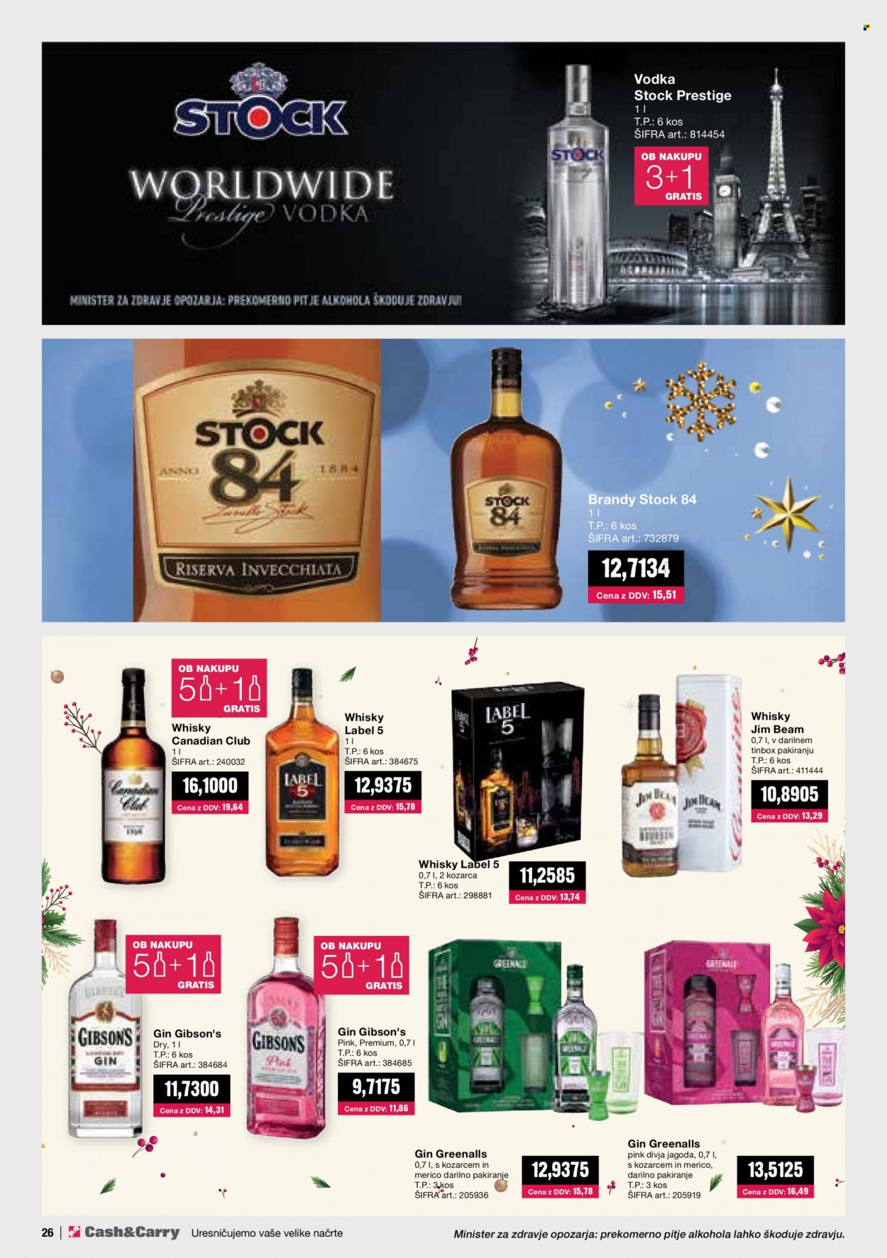 Mercator Cash & Carry katalog - 1.12.2021 - 9.1.2022. Stran 26