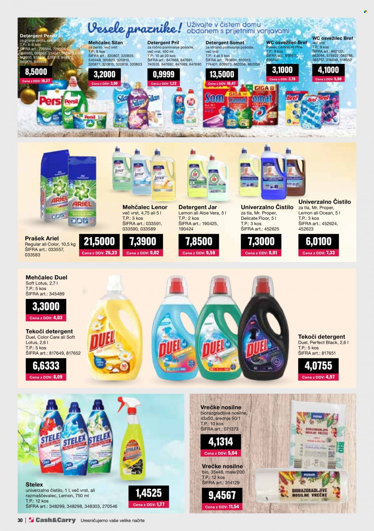 Mercator Cash & Carry katalog - 1.12.2021 - 9.1.2022. Stran 30