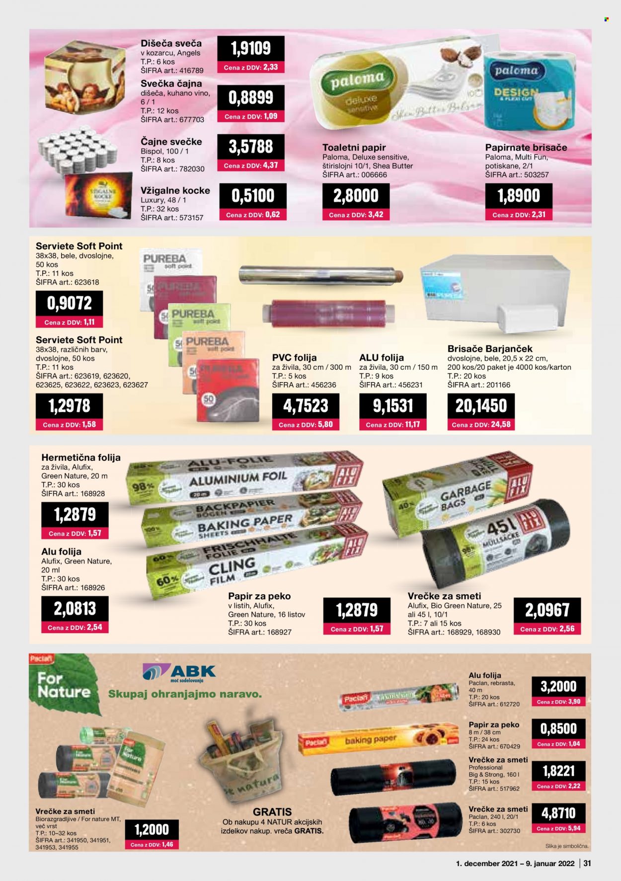 Mercator Cash & Carry katalog - 1.12.2021 - 9.1.2022. Stran 31