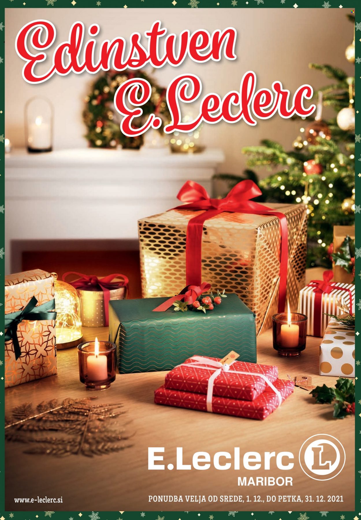 E.Leclerc katalog - 1.12.2021 - 31.12.2021. Stran 1