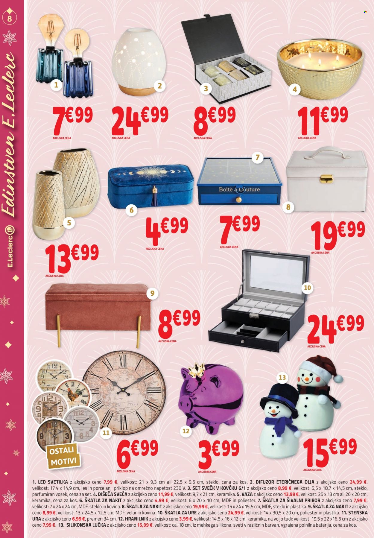 E.Leclerc katalog - 1.12.2021 - 31.12.2021. Stran 8