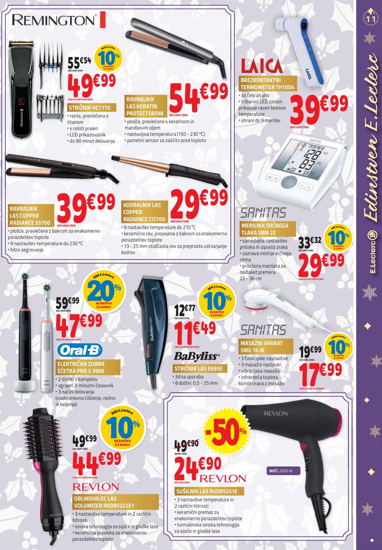 E.Leclerc katalog - 1.12.2021 - 31.12.2021. Stran 11
