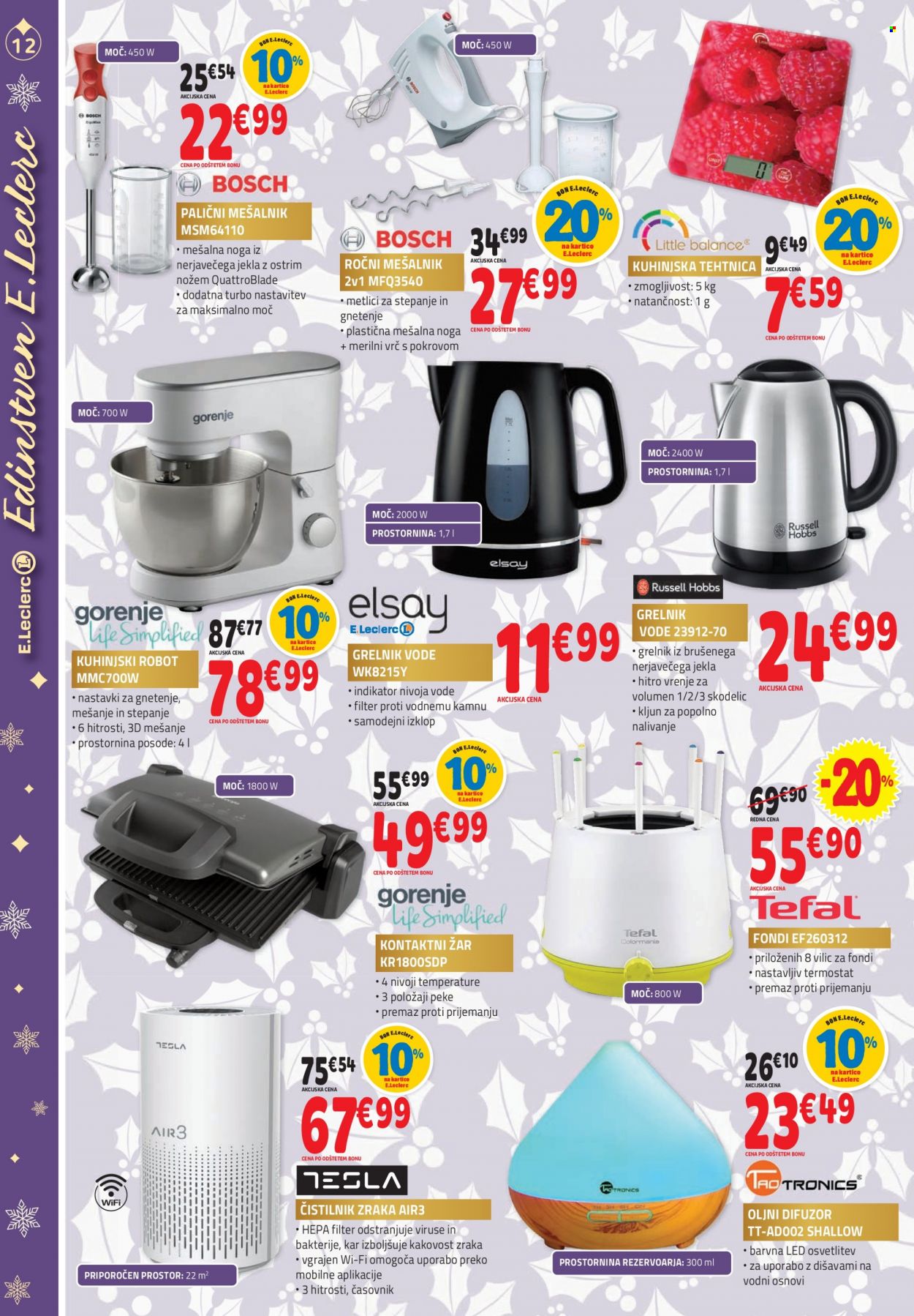 E.Leclerc katalog - 1.12.2021 - 31.12.2021. Stran 12