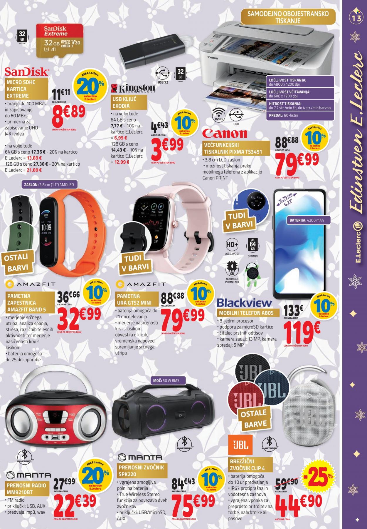 E.Leclerc katalog - 1.12.2021 - 31.12.2021. Stran 13