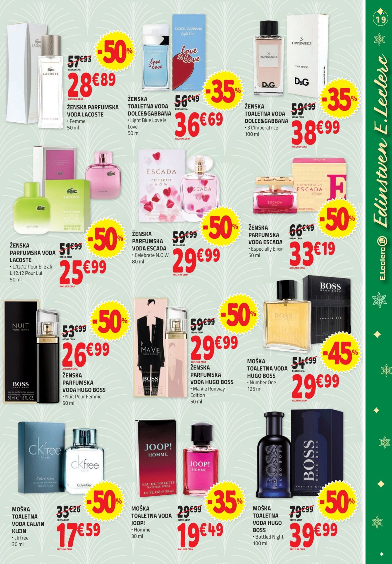 E.Leclerc katalog - 1.12.2021 - 31.12.2021. Stran 19