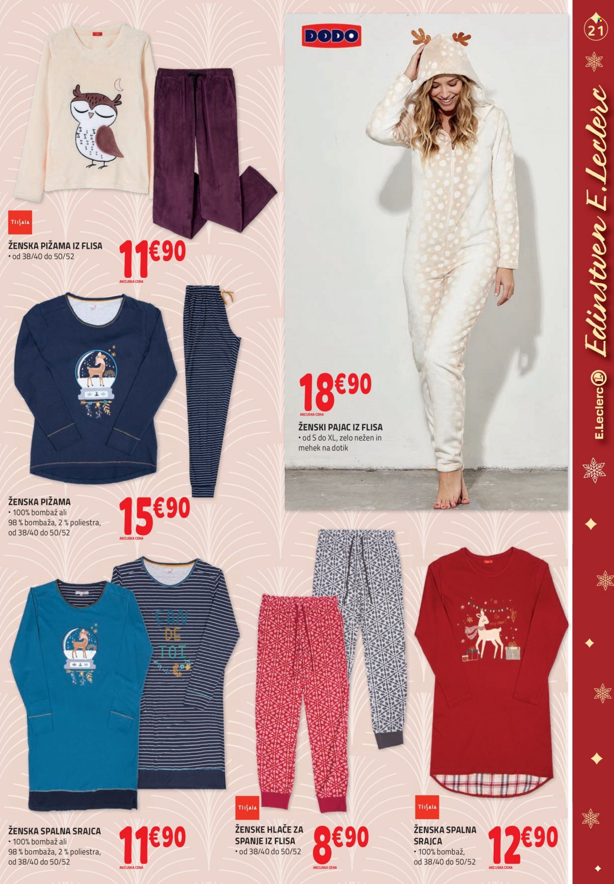 E.Leclerc katalog - 1.12.2021 - 31.12.2021. Stran 21