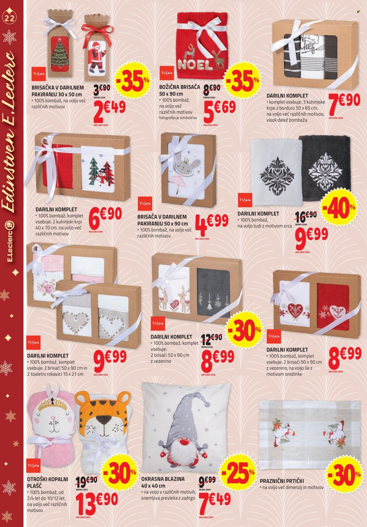 E.Leclerc katalog - 1.12.2021 - 31.12.2021. Stran 22