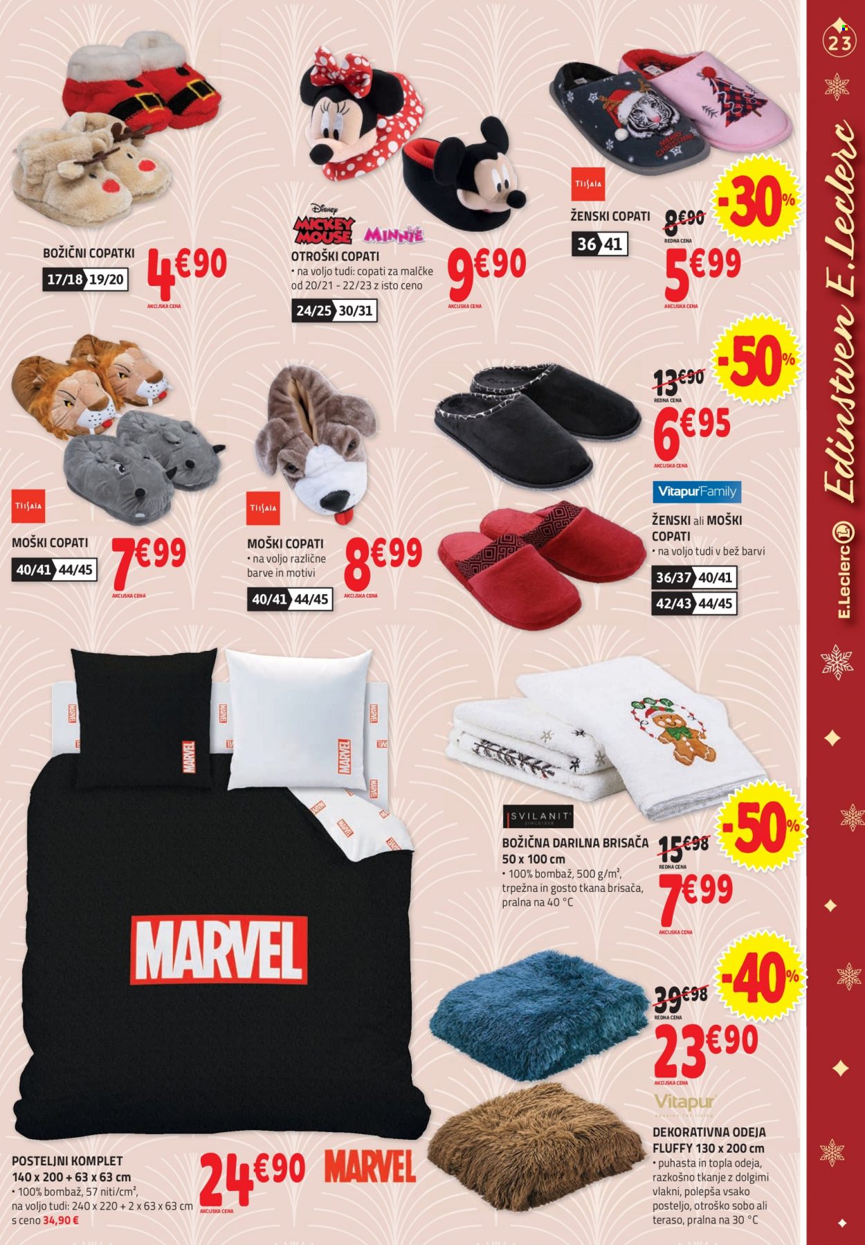 E.Leclerc katalog - 1.12.2021 - 31.12.2021. Stran 23