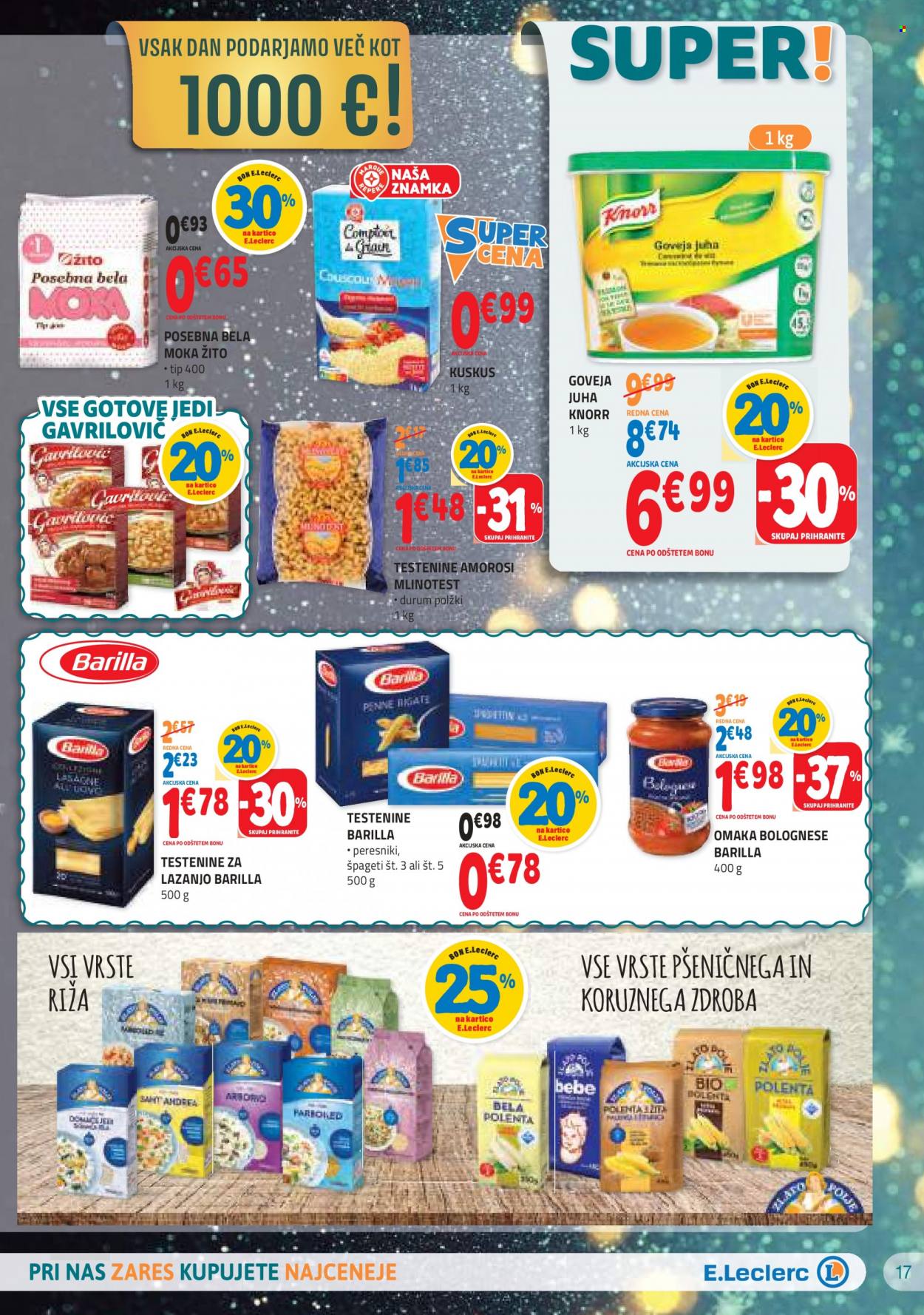 E.Leclerc katalog - 1.12.2021 - 11.12.2021. Stran 17