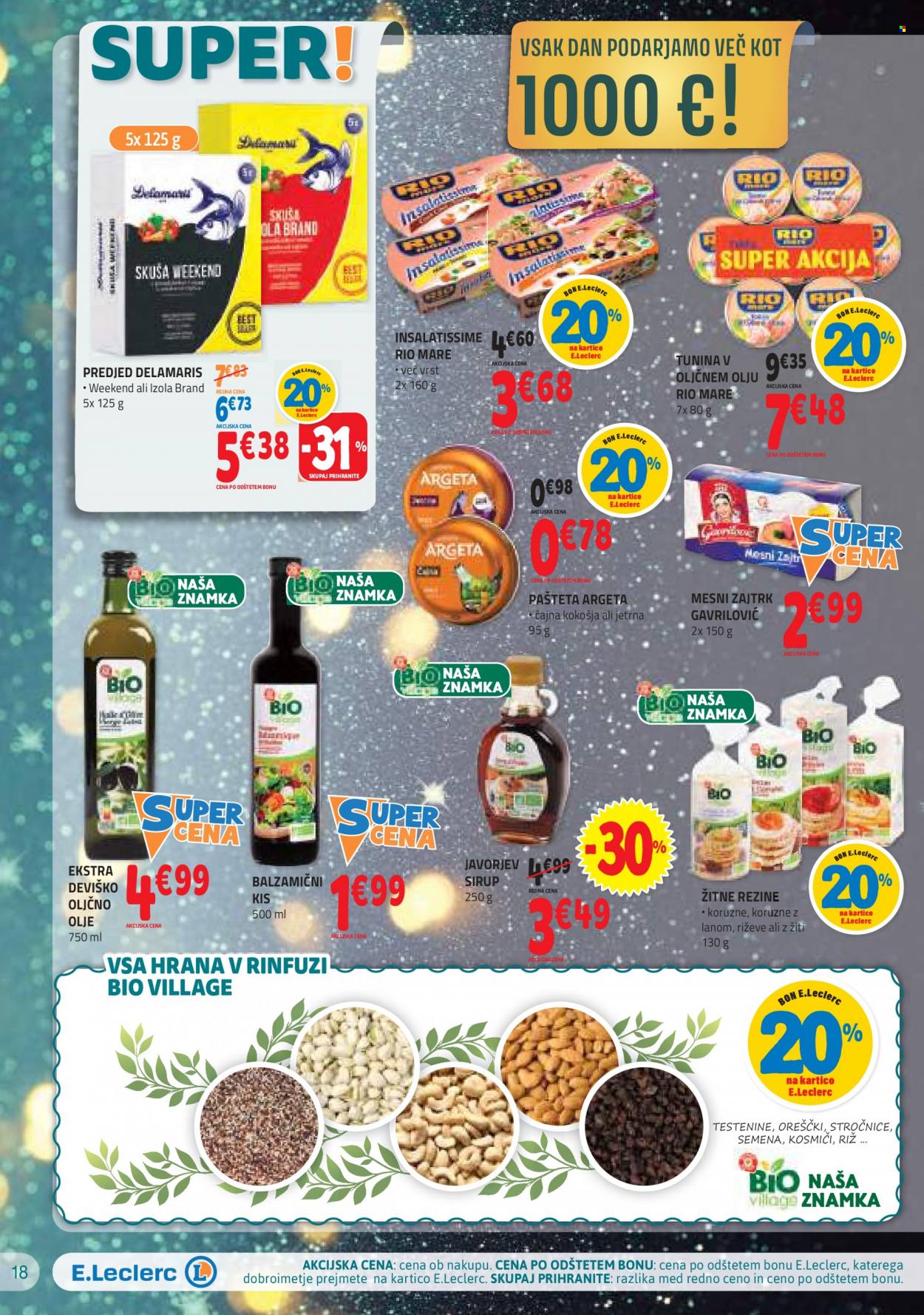 E.Leclerc katalog - 1.12.2021 - 11.12.2021. Stran 18