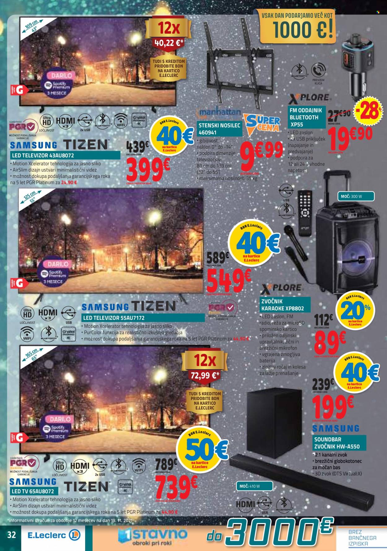 E.Leclerc katalog - 1.12.2021 - 11.12.2021. Stran 32