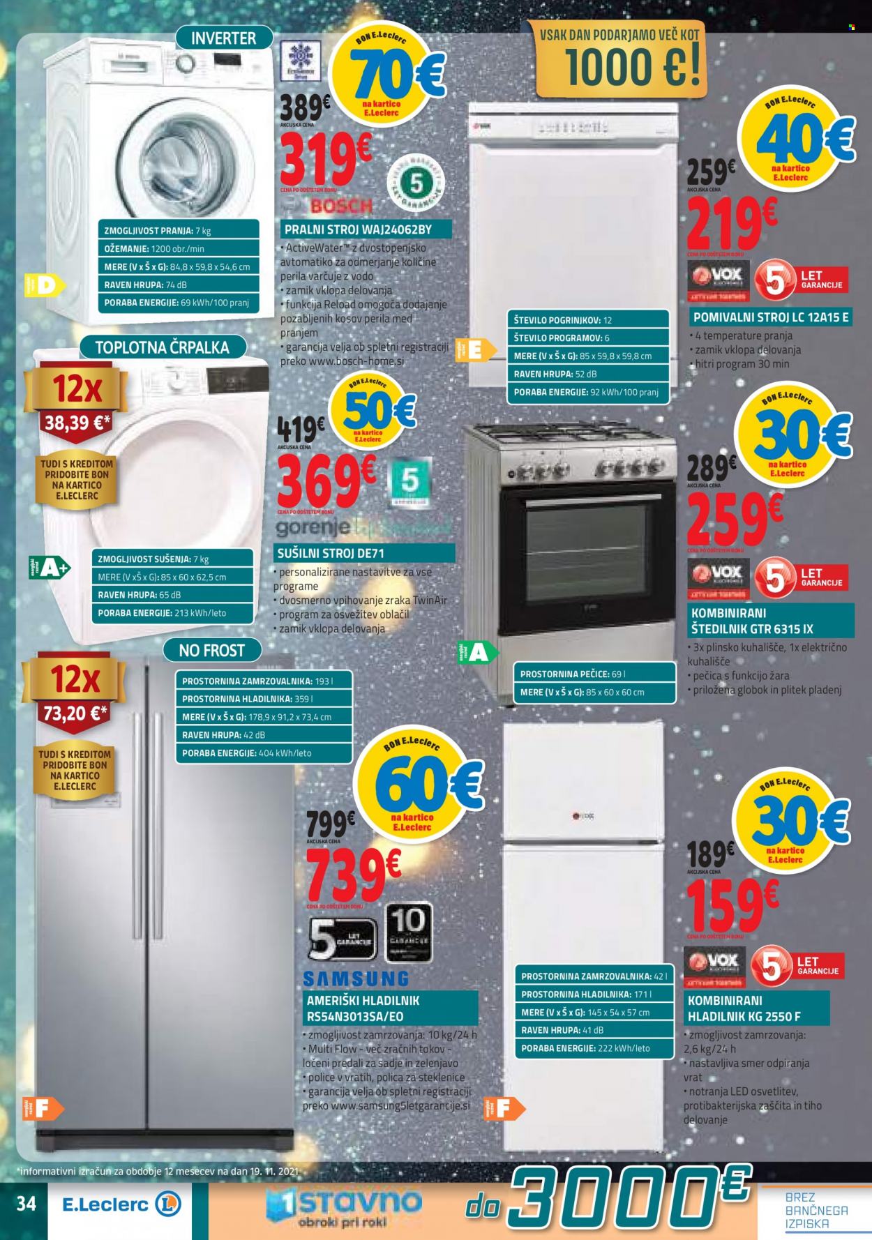 E.Leclerc katalog - 1.12.2021 - 11.12.2021. Stran 34