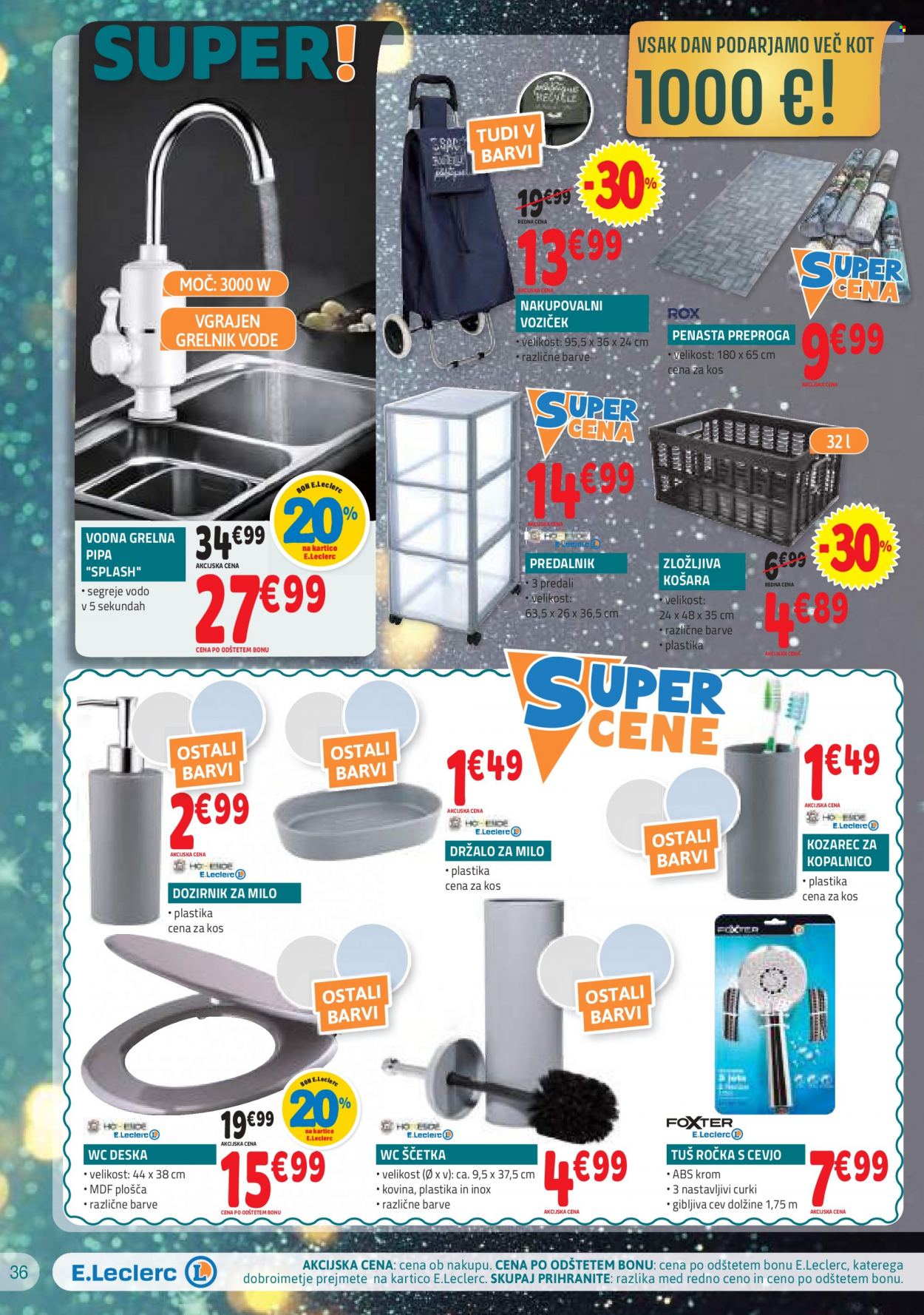 E.Leclerc katalog - 1.12.2021 - 11.12.2021. Stran 36