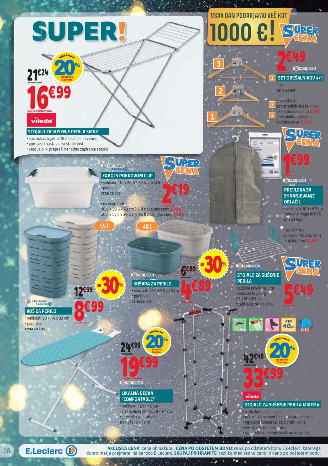 E.Leclerc katalog - 1.12.2021 - 11.12.2021. Stran 38
