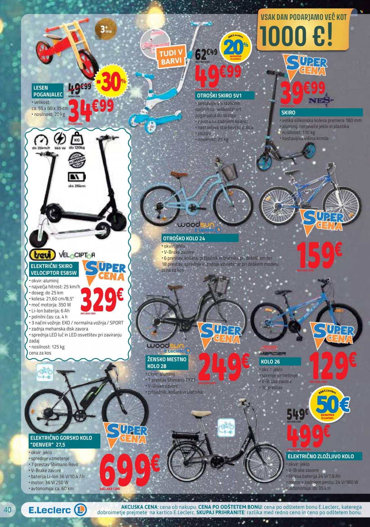 E.Leclerc katalog - 1.12.2021 - 11.12.2021. Stran 40