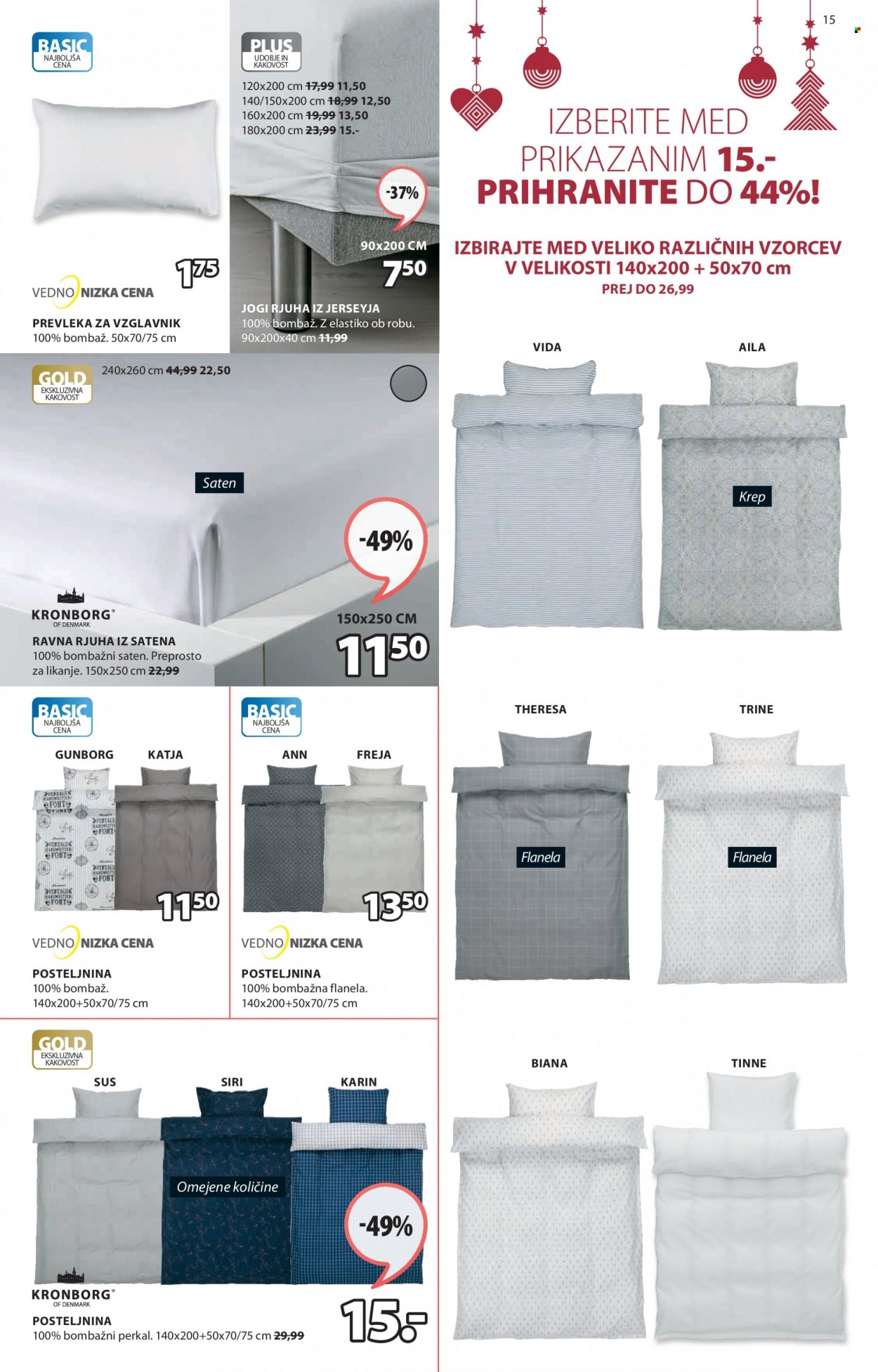 JYSK katalog - 29.11.2021 - 15.12.2021. Stran 15
