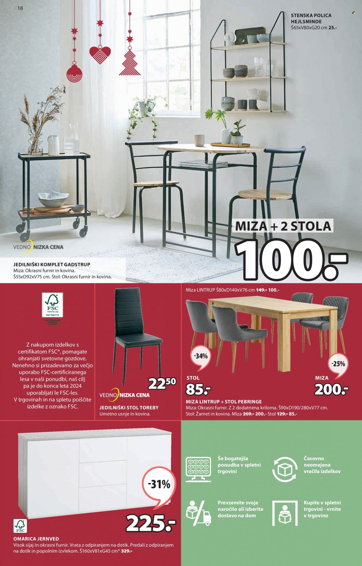 JYSK katalog - 29.11.2021 - 15.12.2021. Stran 18